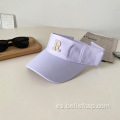 Caps de golf de visera absorbente de sudor de sudor personalizado